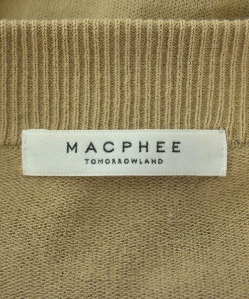 MACPHEE（マカフィー）カーディガン 茶 サイズ:S レディース/2200683341034