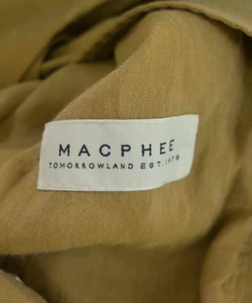 MACPHEE（マカフィー）テーラードジャケット ベージュ サイズ:36(M位) レディース/2200683677225