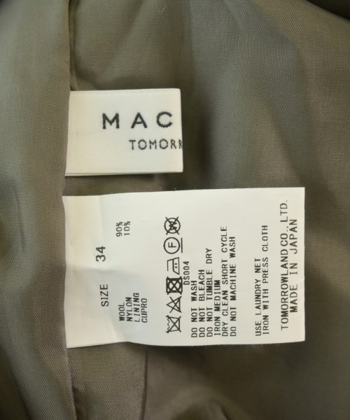MACPHEE（マカフィー）ワンピース グレー サイズ:34(S位) レディース/2200683711035