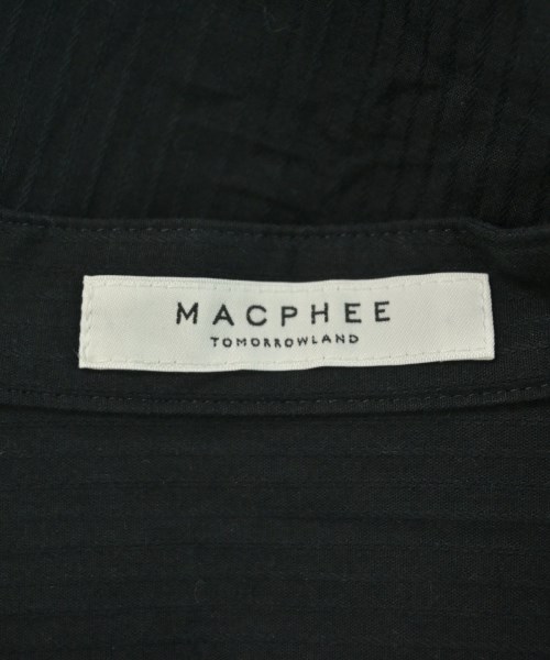 MACPHEE（マカフィー）ブラウス 黒 サイズ:36(M位) レディース/2200676140019