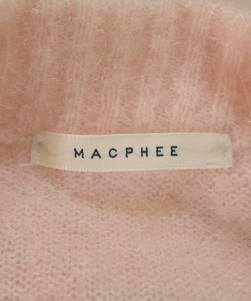 MACPHEE（マカフィー）カーディガン ピンク サイズ:S レディース/2200678497012