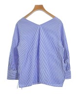 MACPHEE（マカフィー）ブラウス 青 サイズ:36(M位) レディース/2200681318045