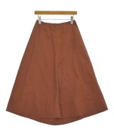 MACPHEE（マカフィー）ロング・マキシ丈スカート 茶 サイズ:36(M位) レディース/2200684230047