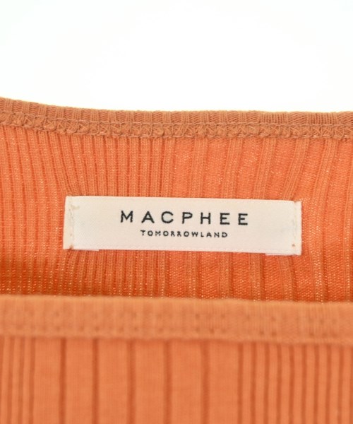 MACPHEE（マカフィー）Tシャツ・カットソー オレンジ サイズ:S レディース/2200680063106