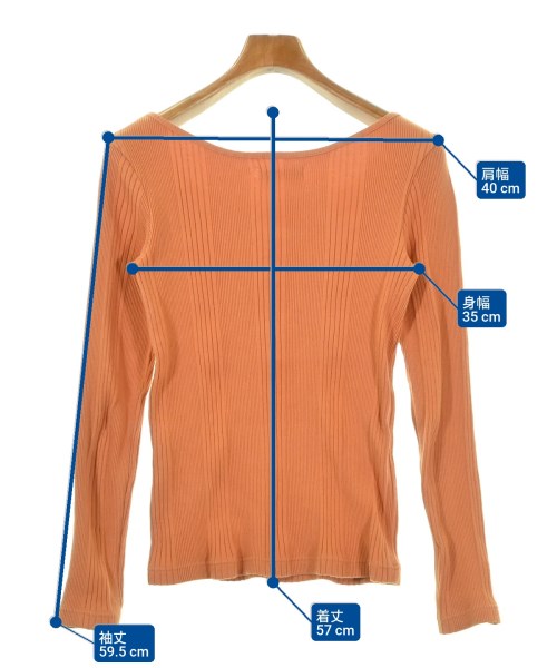 MACPHEE（マカフィー）Tシャツ・カットソー オレンジ サイズ:S レディース/2200680063106