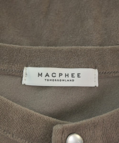 MACPHEE（マカフィー）カーディガン 茶 サイズ:S レディース/2200681333086
