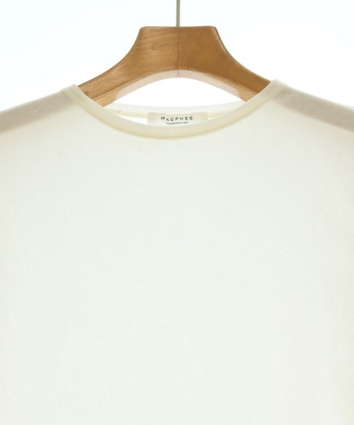 MACPHEE（マカフィー）Tシャツ・カットソー 白 サイズ:S レディース/2200681333109