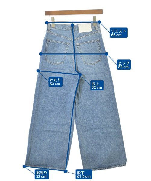 MACPHEE（マカフィー）デニムパンツ 青 サイズ:32(XS位) レディース/2200681333161