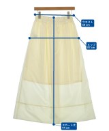 MACPHEE（マカフィー）ロング・マキシ丈スカート 白 サイズ:36(M位) レディース/2200680638069