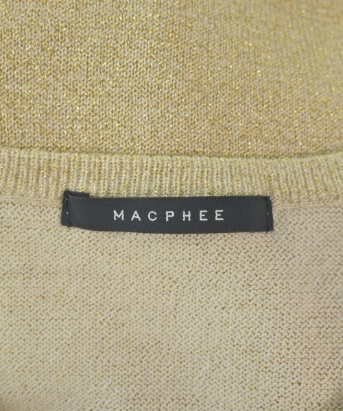 MACPHEE（マカフィー）カーディガン ベージュ サイズ:S レディース/2200685666098