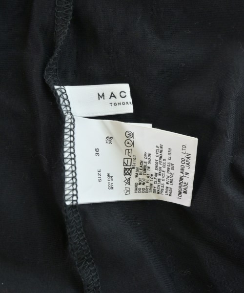 MACPHEE（マカフィー）ワンピース 黒 サイズ:36(M位) レディース/2200681844056