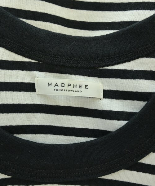 MACPHEE（マカフィー）タンクトップ 黒 サイズ:S レディース/2200682918350