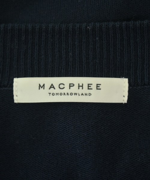 MACPHEE（マカフィー）カーディガン 紺 サイズ:S レディース/2200681910041