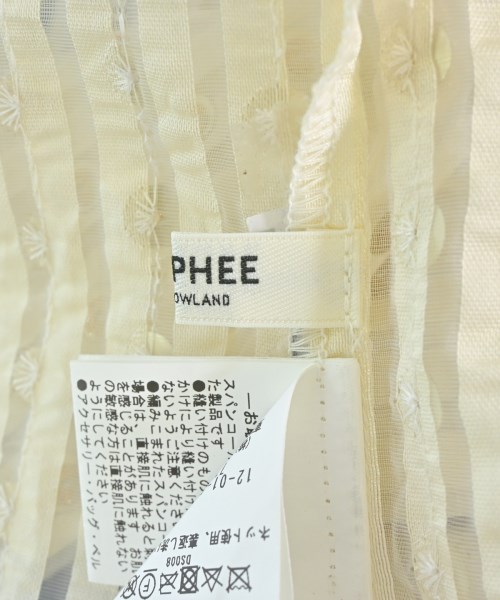 MACPHEE（マカフィー）ブラウス 白 サイズ:36(M位) レディース/2200686833024