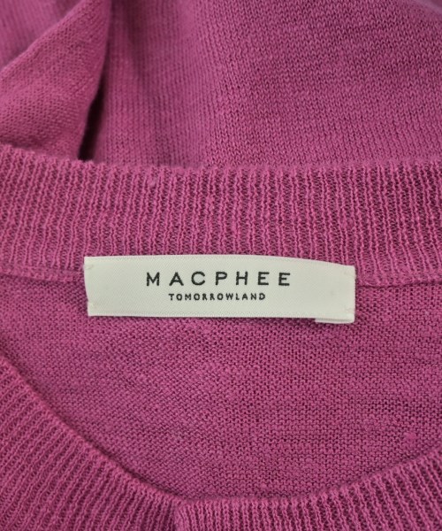 MACPHEE（マカフィー）カーディガン ピンク サイズ:S レディース/2200680595102