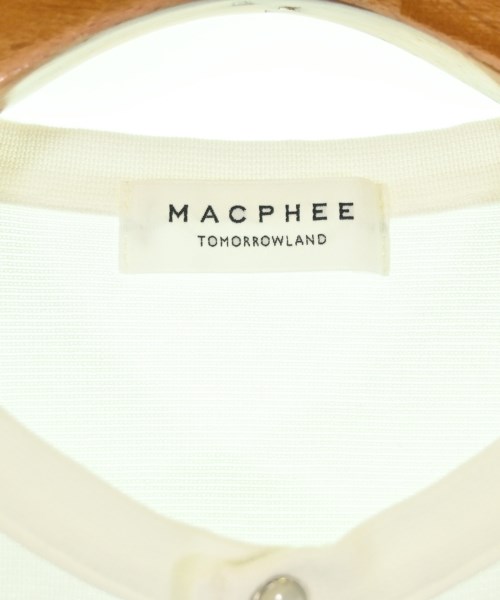 MACPHEE（マカフィー）カーディガン 白 サイズ:S レディース/2200681051027