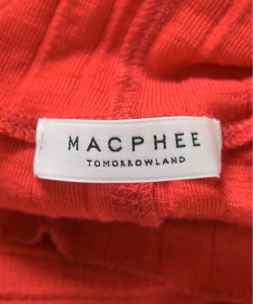 MACPHEE（マカフィー）ニット・セーター 赤 サイズ:S レディース/2200680030269
