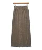 MACPHEE（マカフィー）ロング・マキシ丈スカート 茶 サイズ:36(M位) レディース/2200683268034