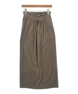 MACPHEE（マカフィー）ロング・マキシ丈スカート 茶 サイズ:36(M位) レディース/2200683268034