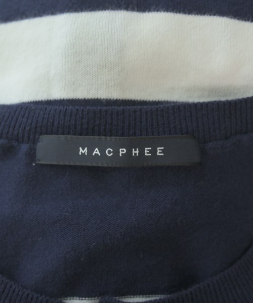 MACPHEE（マカフィー）カーディガン 紺 サイズ:S レディース/2200688363031