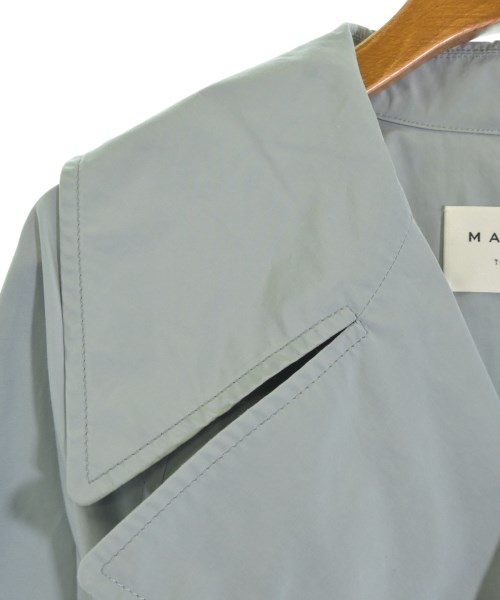 MACPHEE（マカフィー）トレンチコート 青 サイズ:36(M位) レディース/2200688700041