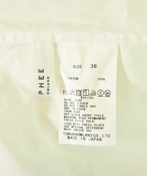 MACPHEE（マカフィー）ブラウス 白 サイズ:36(M位) レディース/2200682734011