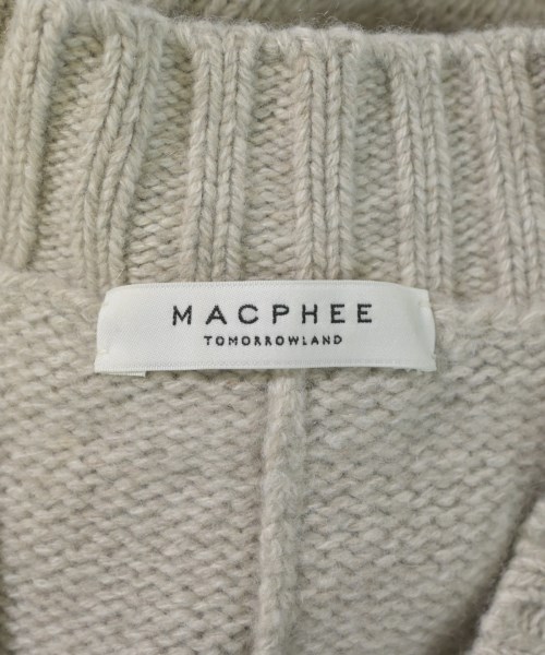 MACPHEE（マカフィー）カーディガン ベージュ サイズ:S レディース/2200684259048