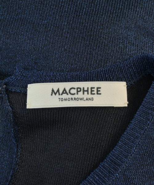MACPHEE（マカフィー）ニット・セーター 青 サイズ:S レディース/2200685628300