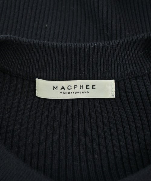 MACPHEE（マカフィー）カーディガン 紺 サイズ:S レディース/2200684186047