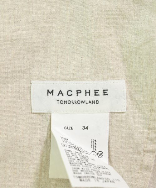 MACPHEE（マカフィー）その他 白 サイズ:34(S位) レディース/2200690030020