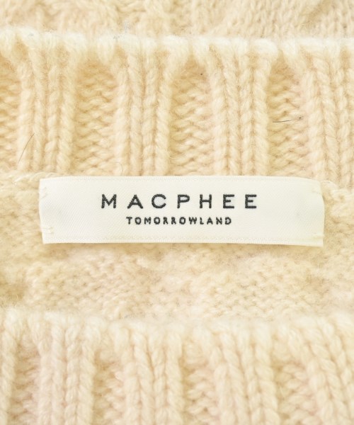 MACPHEE（マカフィー）ニット・セーター 白 サイズ:S レディース/2200683123036