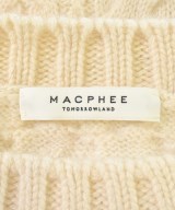 MACPHEE（マカフィー）ニット・セーター 白 サイズ:S レディース/2200683123036