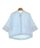 MACPHEE（マカフィー）ブラウス 青 サイズ:36(M位) レディース/2200684083094