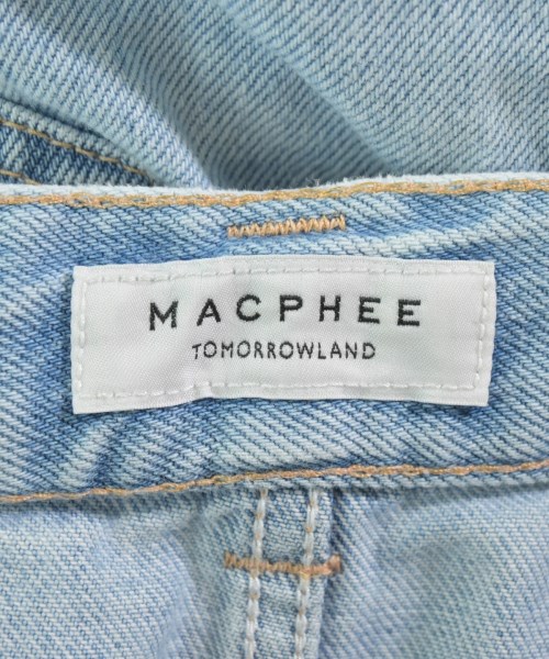 MACPHEE（マカフィー）デニムパンツ 紺 サイズ:32(XS位) レディース/2200690352023