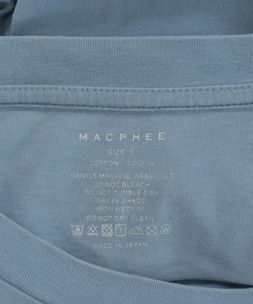 MACPHEE（マカフィー）Tシャツ・カットソー 青 サイズ:S レディース/2200675973038