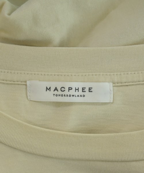 MACPHEE（マカフィー）Tシャツ・カットソー ベージュ サイズ:S レディース/2200675973113