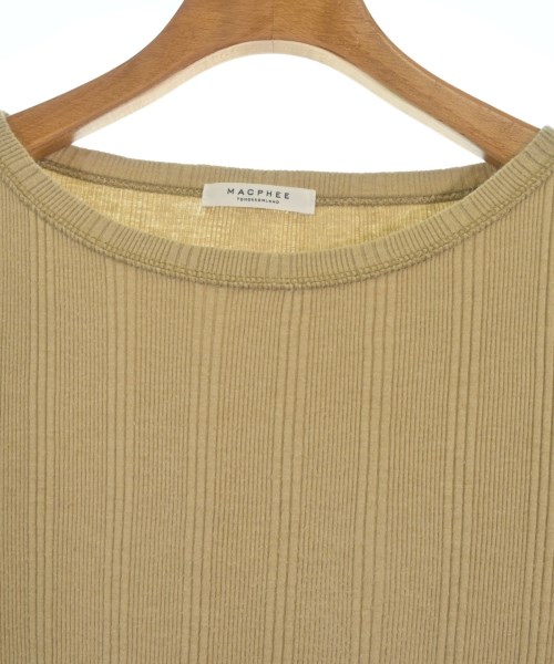 MACPHEE（マカフィー）Tシャツ・カットソー ベージュ サイズ:S レディース/2200686265030