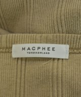 MACPHEE（マカフィー）Tシャツ・カットソー ベージュ サイズ:S レディース/2200686265030