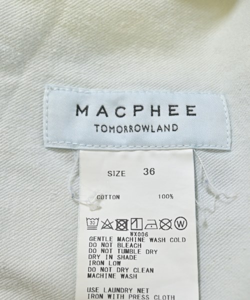 MACPHEE（マカフィー）オールインワン/サロペット 紺 サイズ:36(M位) レディース/2200684516035