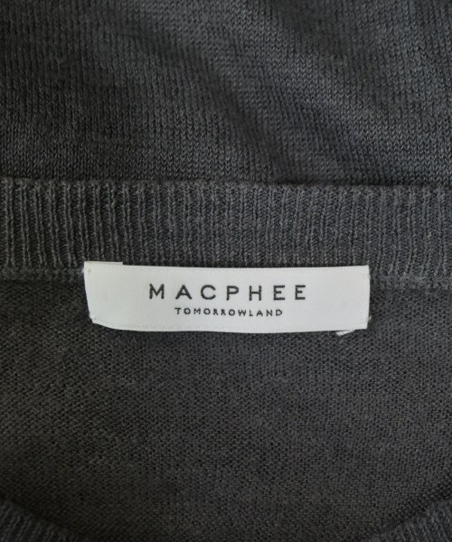 MACPHEE（マカフィー）ニット・セーター グレー サイズ:S レディース/2200690928099