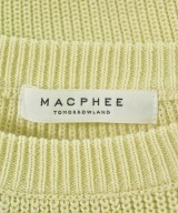 MACPHEE（マカフィー）ニット・セーター 黄 サイズ:S レディース/2200684054155