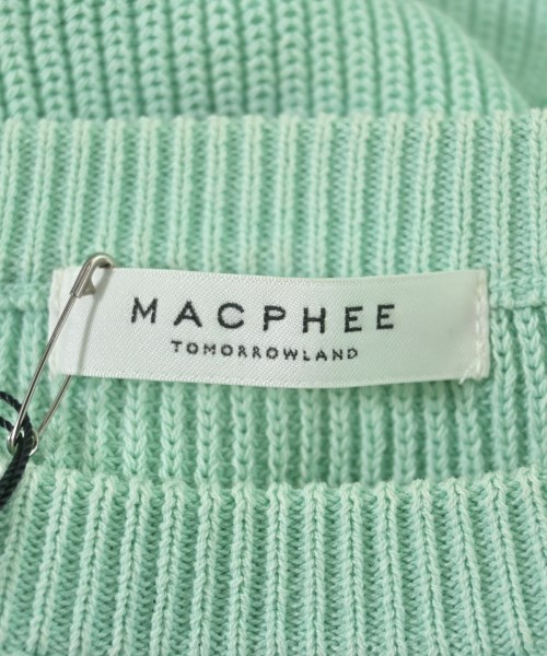 MACPHEE（マカフィー）ニット・セーター 緑 サイズ:S レディース/2200684054179