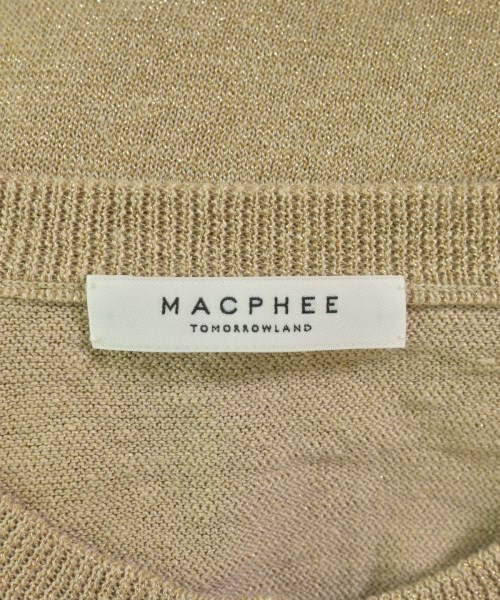 MACPHEE（マカフィー）カーディガン ベージュ サイズ:M レディース/2200684054186
