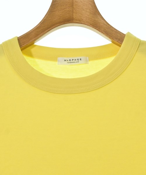 MACPHEE（マカフィー）Tシャツ・カットソー 黄 サイズ:S レディース/2200684054261