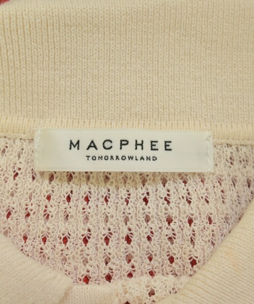 MACPHEE（マカフィー）ニット・セーター 赤 サイズ:S レディース/2200688306021