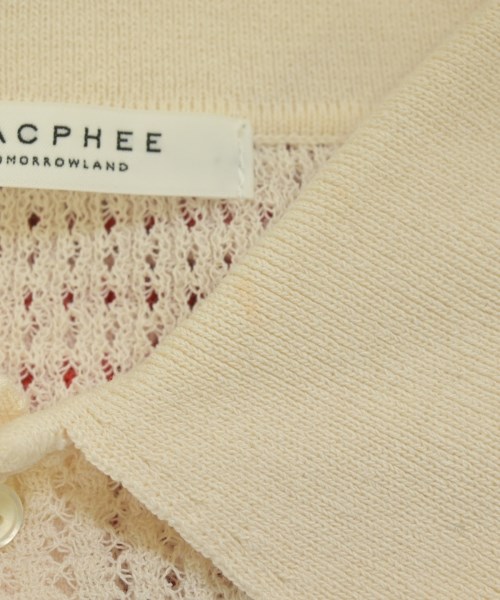 MACPHEE（マカフィー）ニット・セーター 赤 サイズ:S レディース/2200688306021