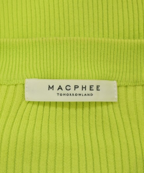 MACPHEE（マカフィー）カーディガン 緑 サイズ:S レディース/2200692163047