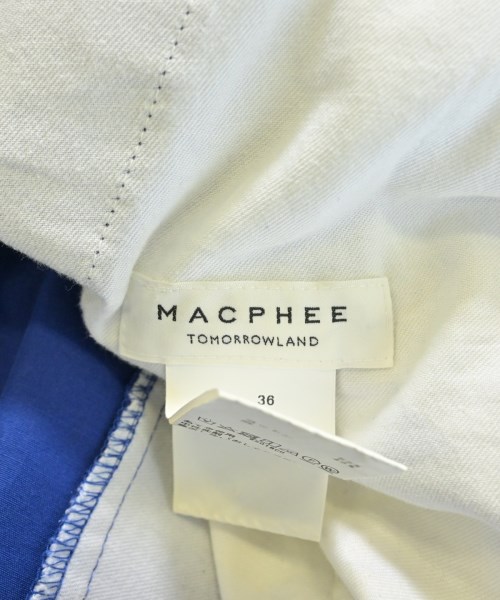 MACPHEE（マカフィー）チノパン 青 サイズ:36(M位) レディース/2200693419051