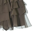 NICE CLAUP（ナイス　クラップ）ミニスカート 茶 サイズ:F レディース/2200633657031