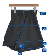 NICE CLAUP（ナイス　クラップ）ショートパンツ 黒 サイズ:F レディース/2200624243144